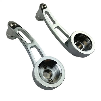 4" Chrome Billet Aluminum Window Crank Handle for Chevy Ford Chrysler Dodge