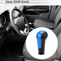 5 Speed Shift Knob Replacement for Chevrolet Spark Plastic Black Blue (2013–2015)