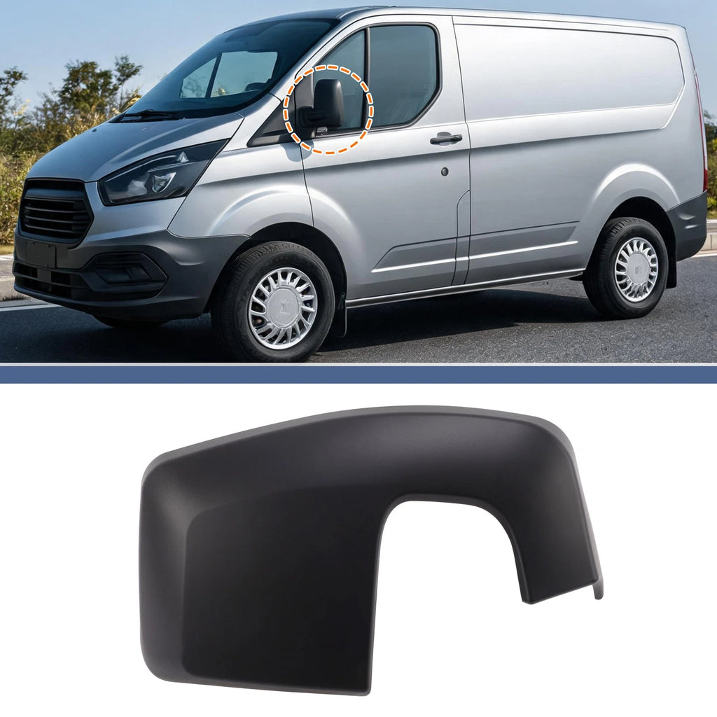 Rearview Mirror Cover Cap LH for Ford Transit Custom V362 (2012–2023)