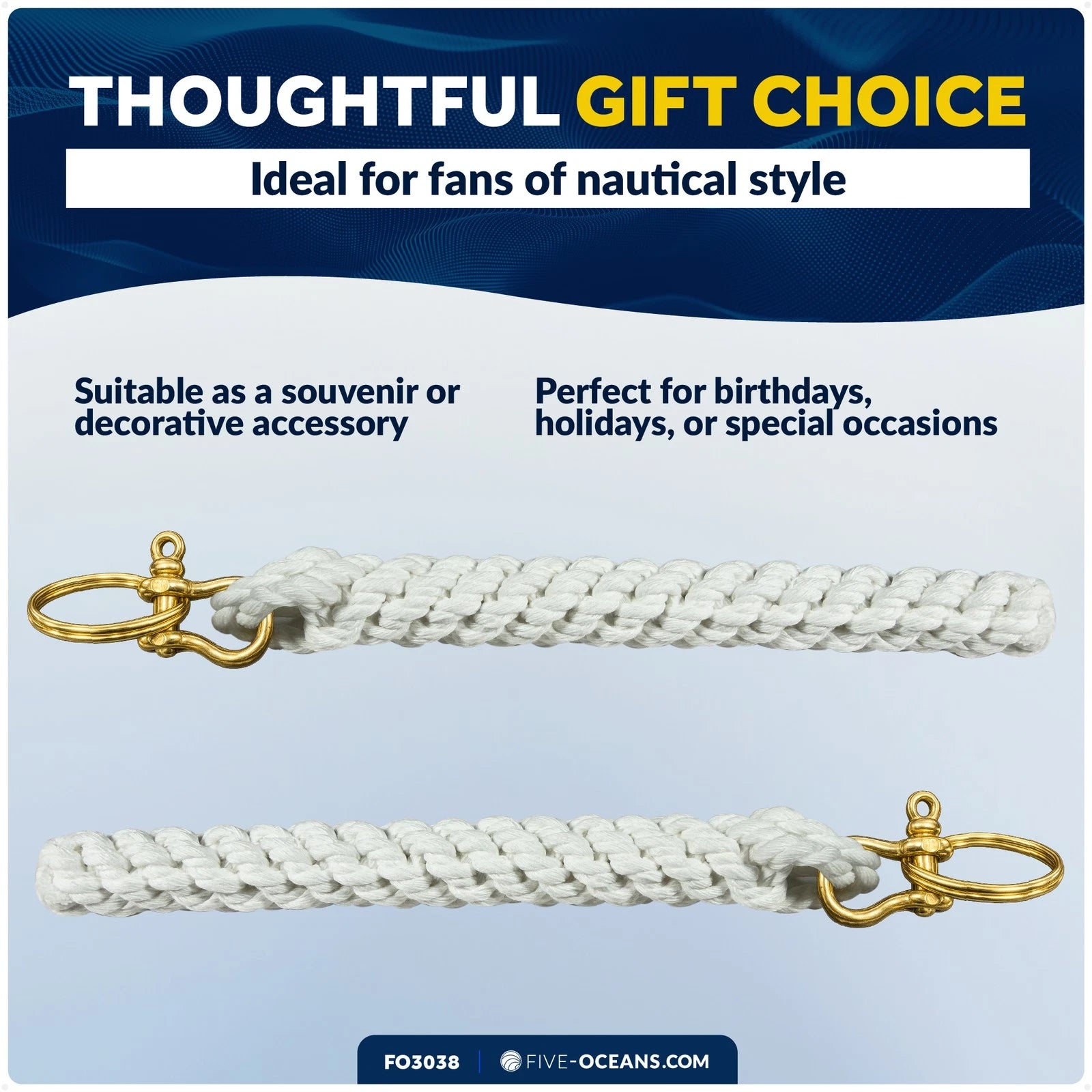 Rope Bell Pull for Nautical Ships Bell - FO3038