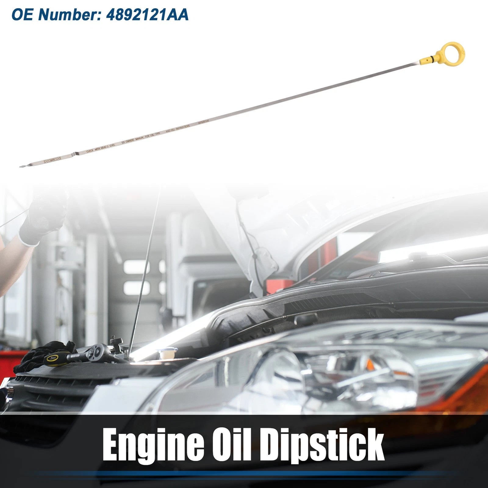 Engine Oil Level Indicator Dipstick Replacement for Chrysler Sebring (2007–2010)