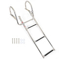 Stainless Steel Telescoping Dock Ladder for Boat (2/3/4/5 Steps)