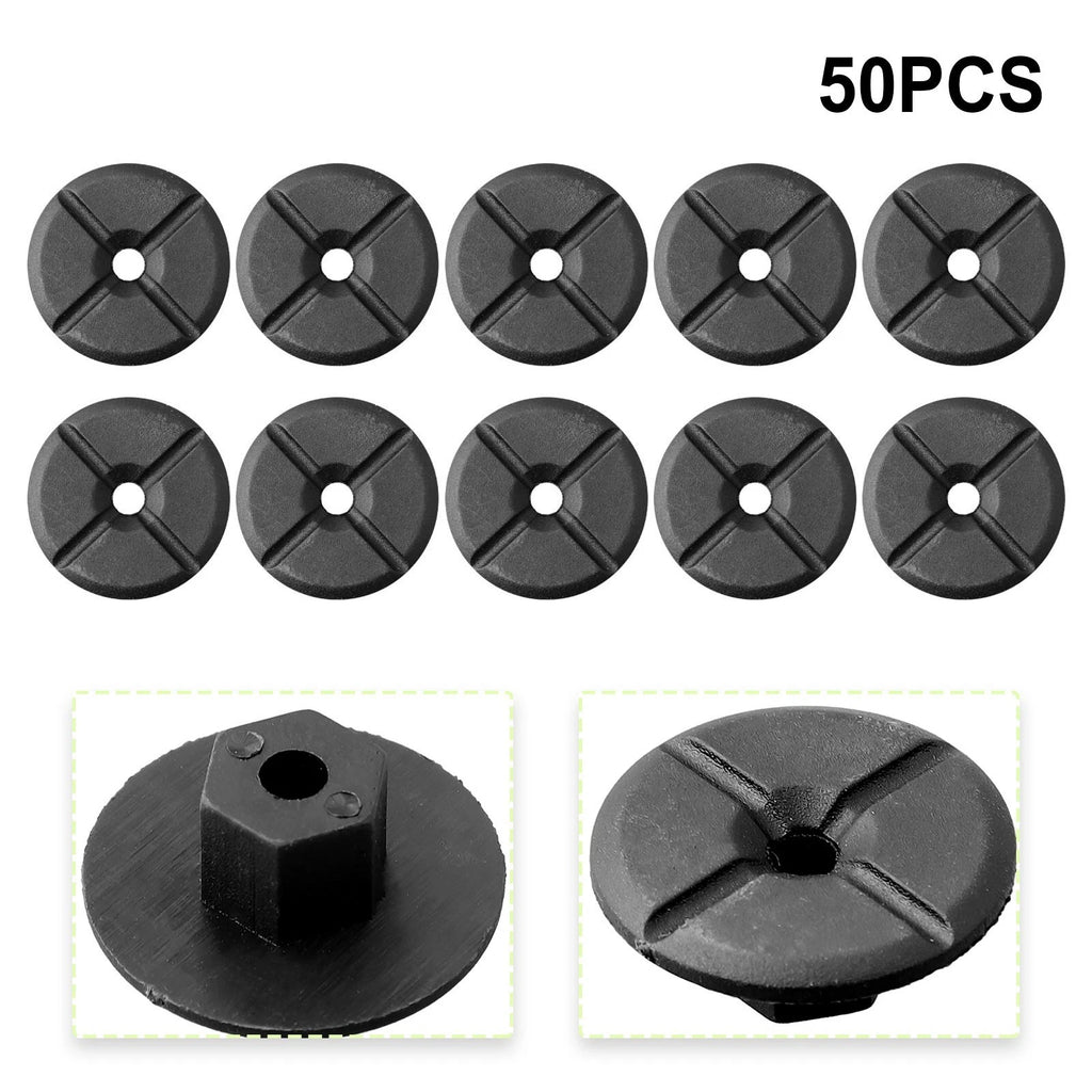 50x Unthreaded Nut Clips for Mercedes (Fits Inner Wheel Arches)