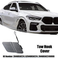 Front Tow Hook Eye Hole Cover Replacement for Mercedes Benz X204 GLK250 (2010–2015)