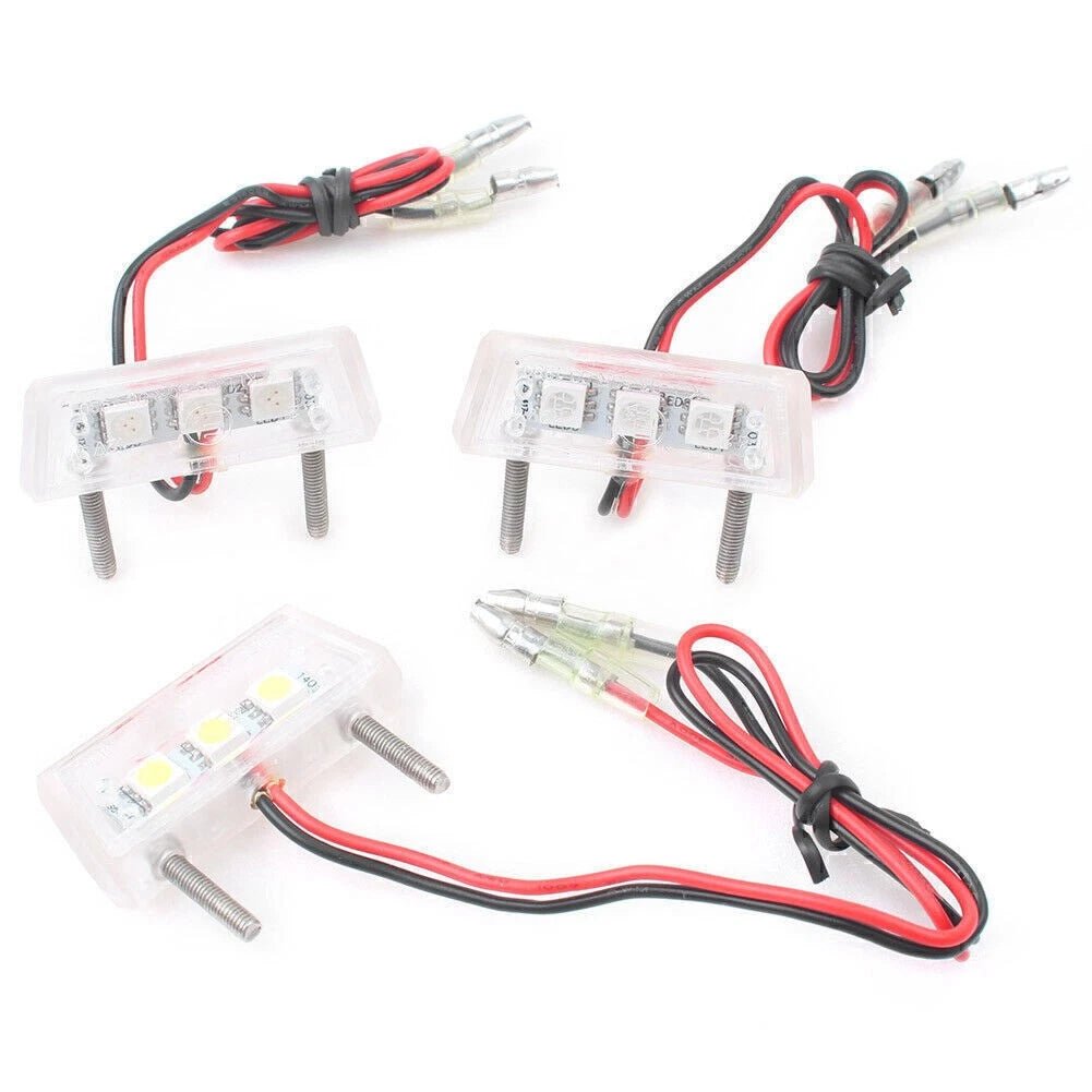 LED License Plate Tag Light for Universal Motorcycle (All Years)