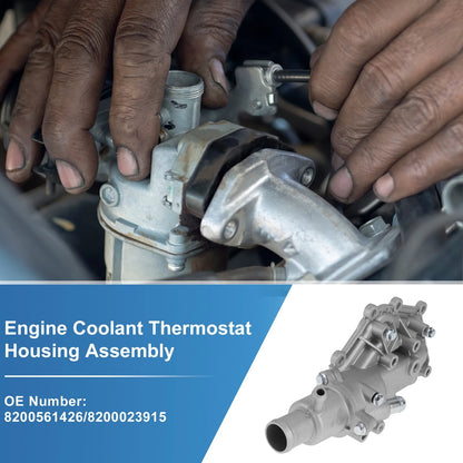 Engine Coolant Thermostat Housing Assembly No. 8200561426 for Renault Clio (2008–2017)