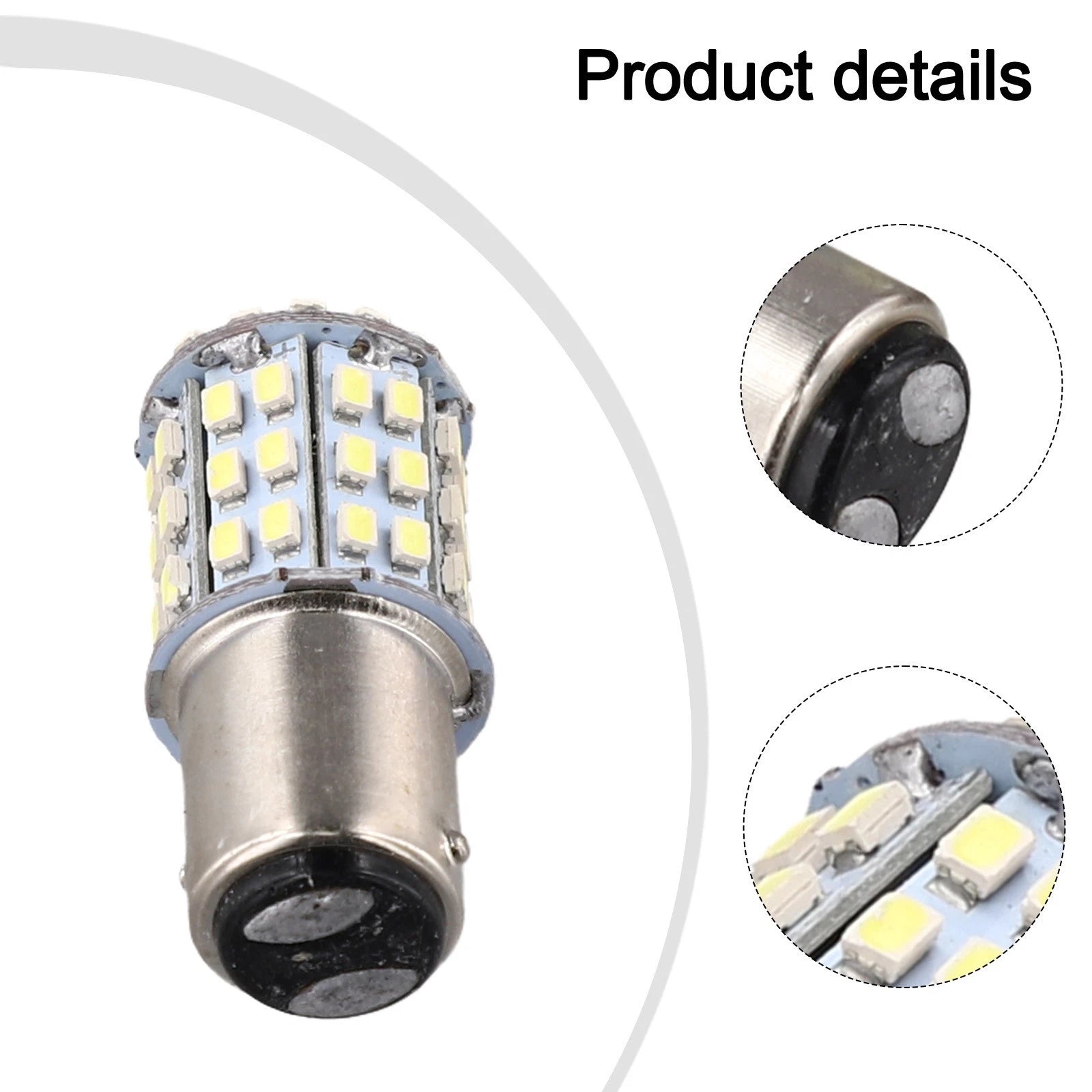 2X 1157 LED Brake Stop Tail Light Bulb for