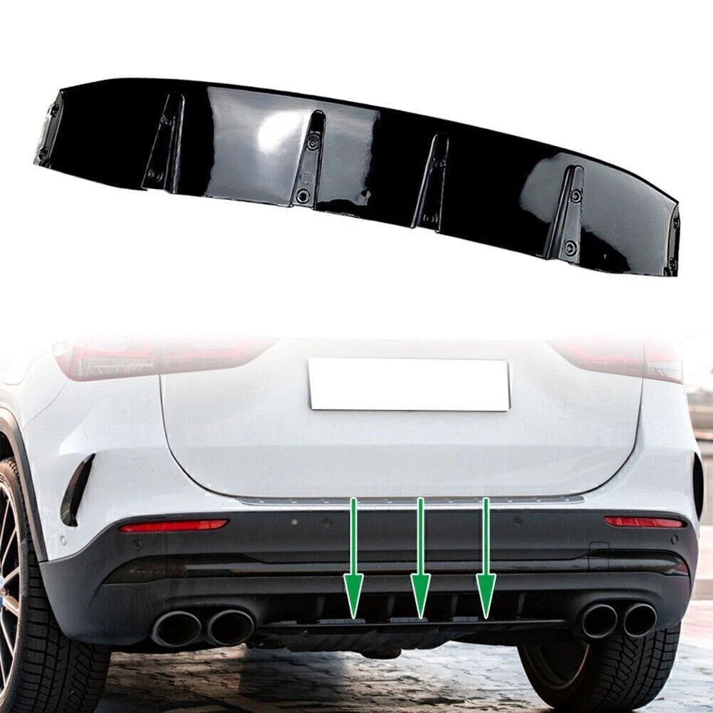 Rear Bumper Lower Skid Plate Cover for Mercedes Benz GLA-Class (2020–Present)