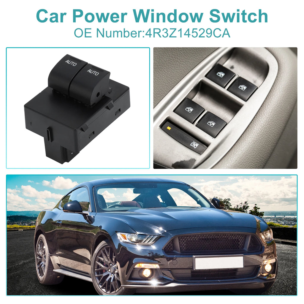 Front Side Power Window Switch for Ford Mustang (2005–2009) No. 4R3Z14529CA