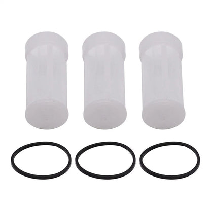 3x Water Separator Fuel Filter w/ O-Ring Kit For SeaDoo PWC 275500089 275500090