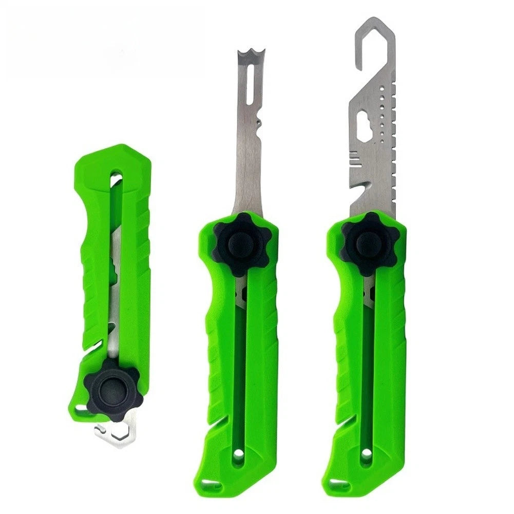 Hook Remover Fishing Tool for Lightweight Stainless Steel Interchangeable Heads