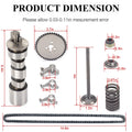 Camshaft Timing Chain Rocker Arm Valve Kit for Polaris Big Boss 500 6x6 (1998–2002)