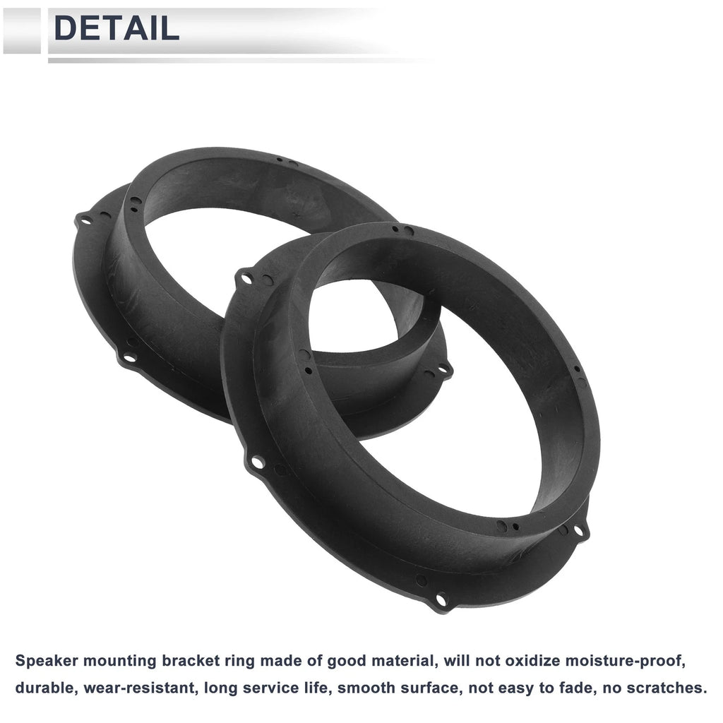 2X Speaker Spacer Ring for Audi A4 (2009) 6.5"