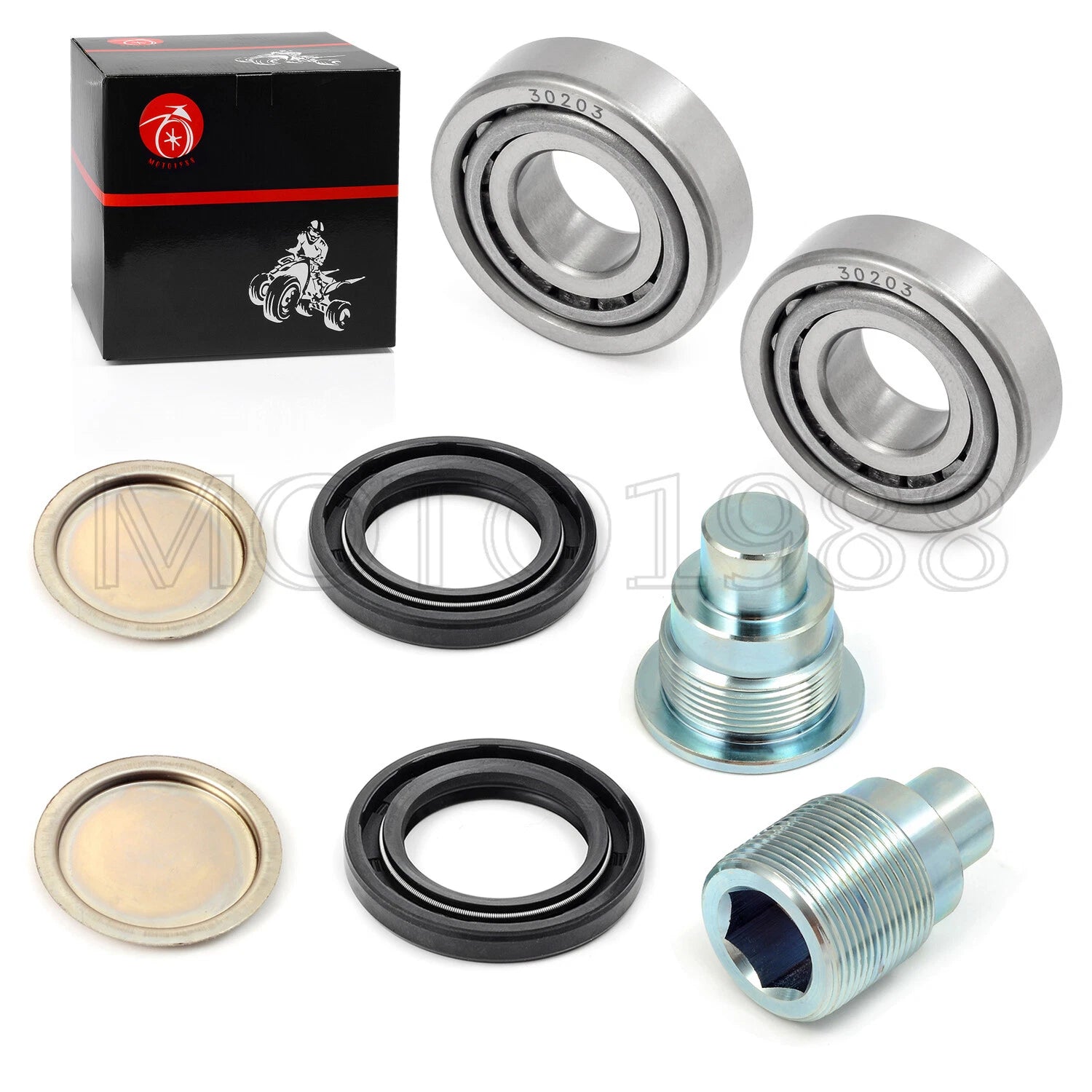 Swingarm Bearing Seal Bolt Rebuild Kit for Honda Rancher TRX350 (2000–2006)