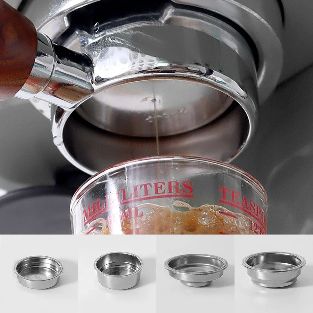 2 Cup Stainless Steel Pressurized Coffee Filter Basket for Coffee Makers