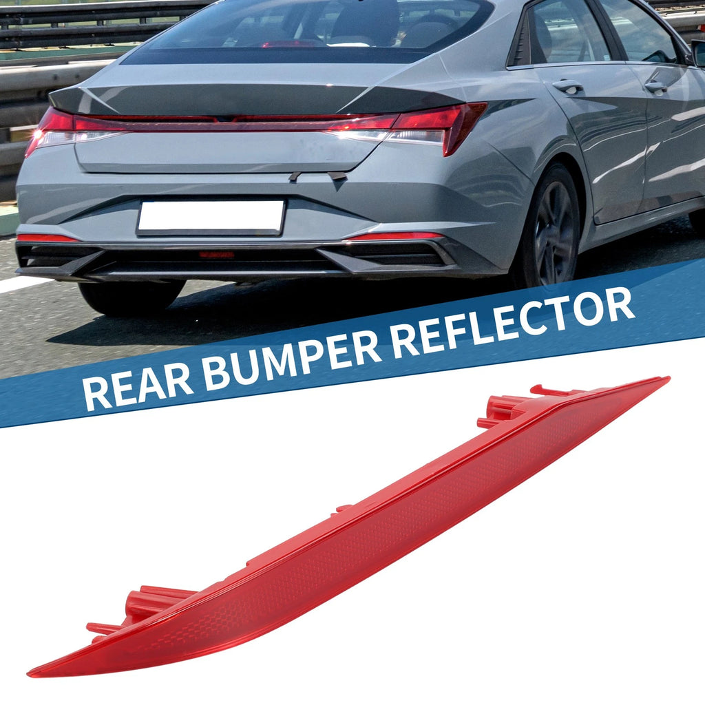 Rear Left Bumper Reflector Replacement for Hyundai Elantra Sedan 2021-2023