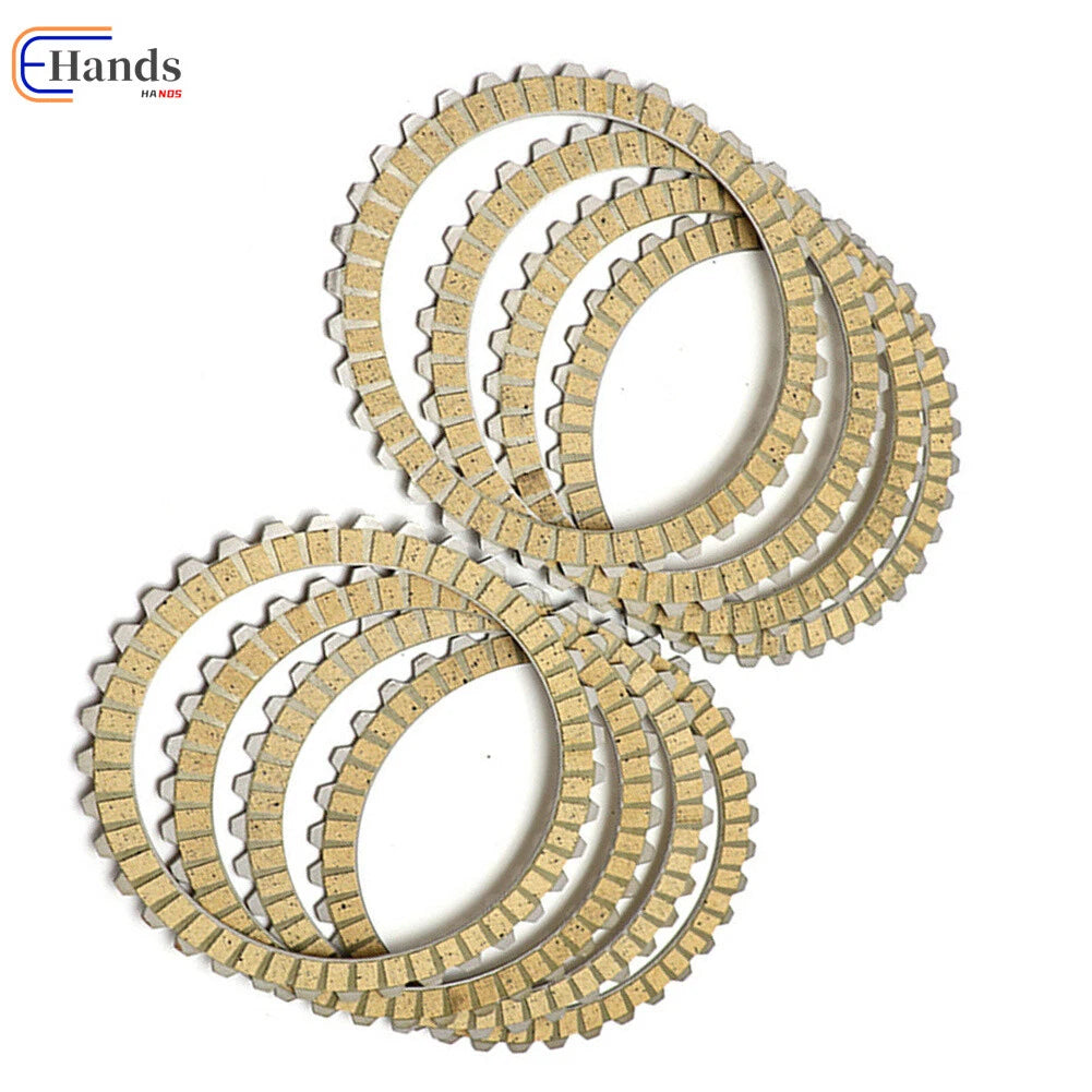 8X Clutch Friction Plates for Harley Sportster XL883 XL1200 XLH1200 (US Stock)
