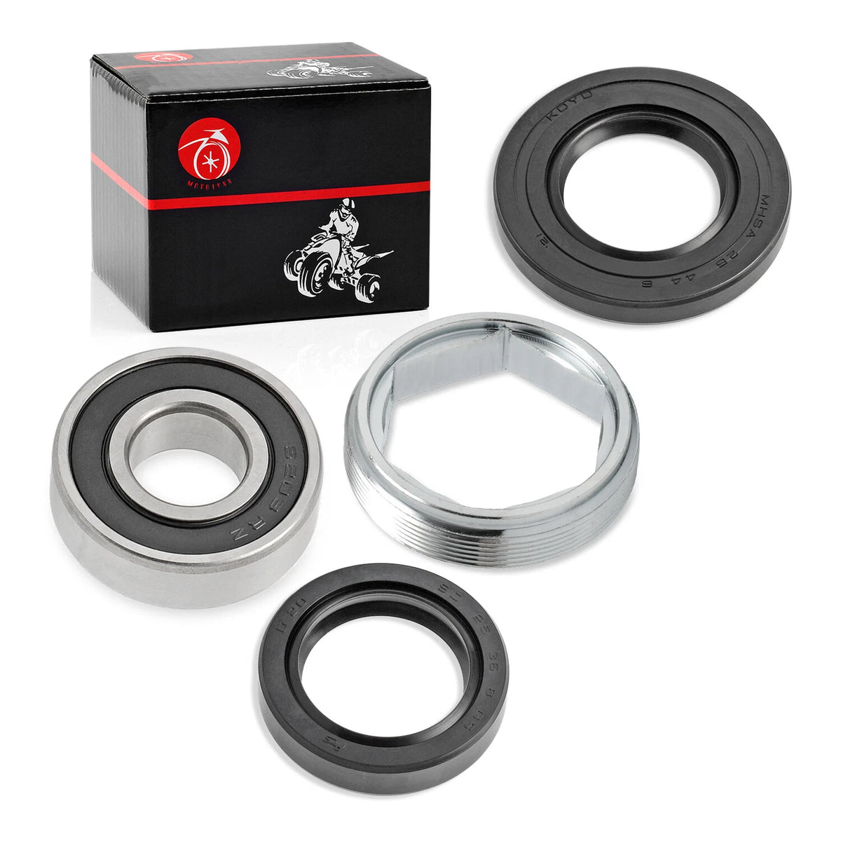 Lower Steering Stem Bearing Seal Kit for Yamaha Banshee Raptor Big Bear 350 (1997–2006)