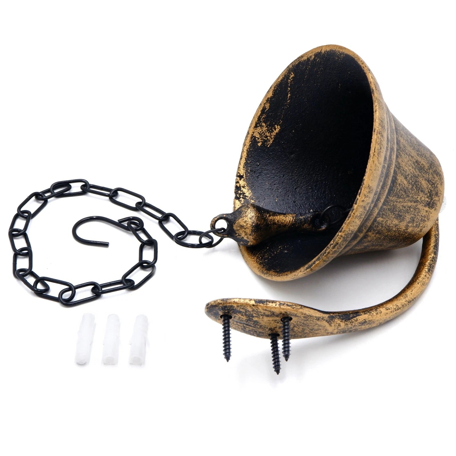 Dinner Bell Wall Hanging Mount for Home Decoration (Small)