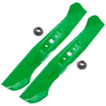 Deck Blades 46 Inch Replacement Kit with Nuts for Cub Cadet LTX1045 (2020–2023)
