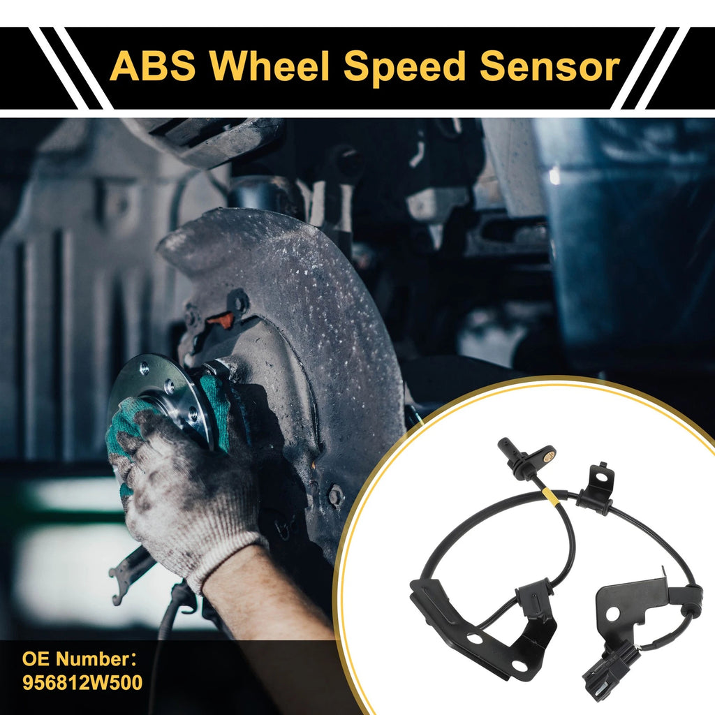 ABS Wheel Speed Sensor Rear Right Replacement for Hyundai Santa Fe (2013–2018)