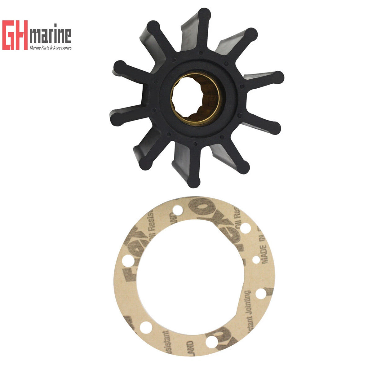 Engine Flexible Water Pump Impeller Kit D0224ME for MAN Inboard Marine