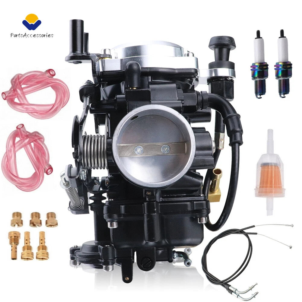 Carburetor CV40 & 35" Throttle Cable for Harley-Davidson Sportster (1988–2023)