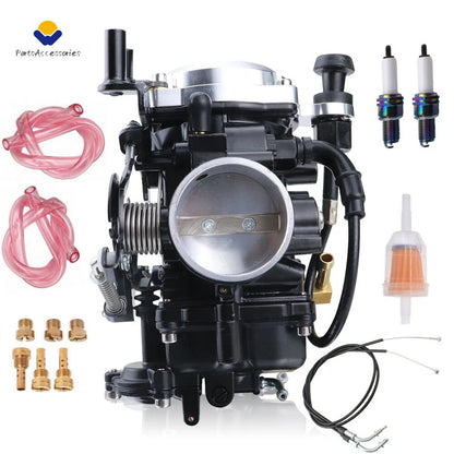 Carburetor CV40 & 35" Throttle Cable for Harley-Davidson Sportster (1988–2023)