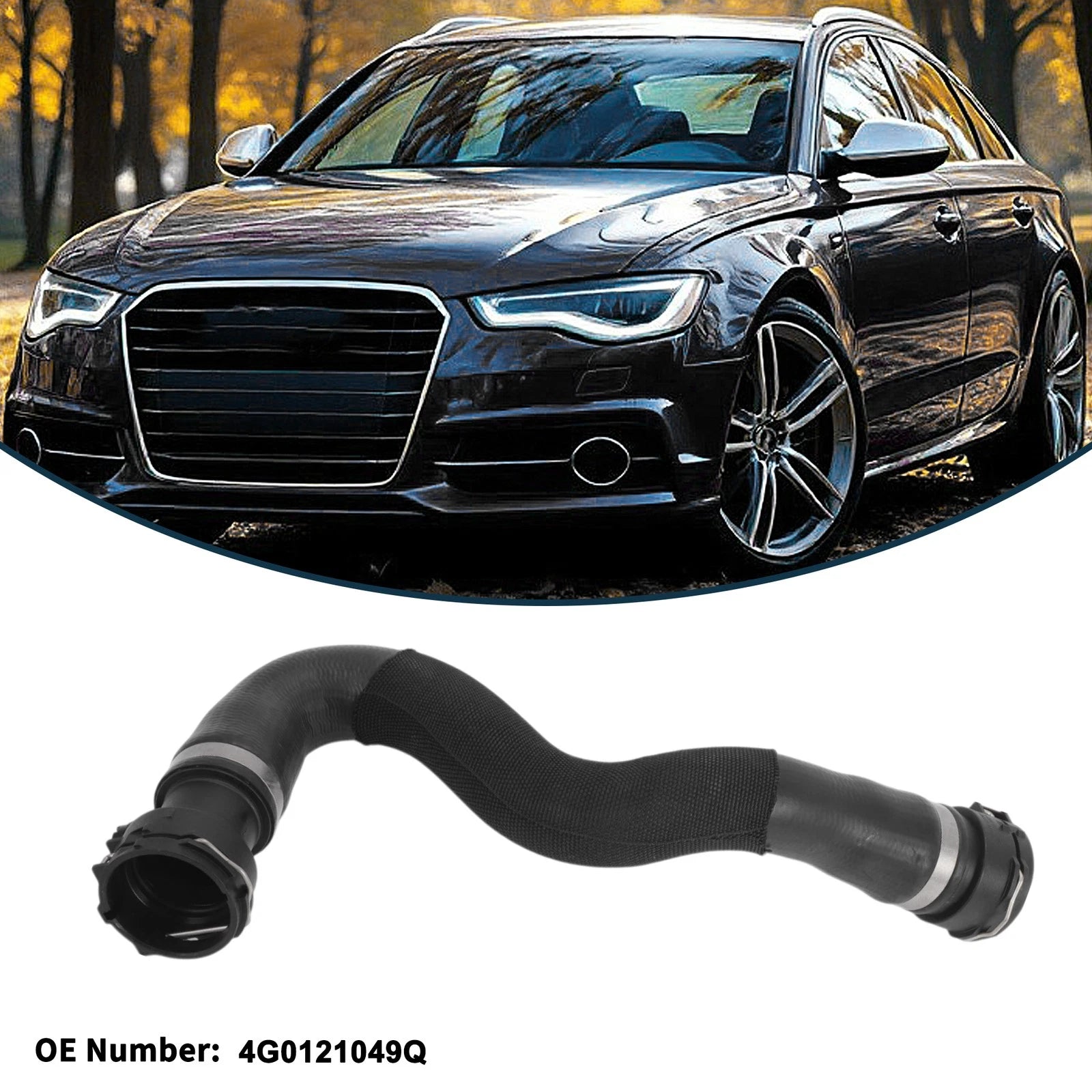 Radiator Hose Replacement for Audi A6 Quattro 3.0L (2012–2018)