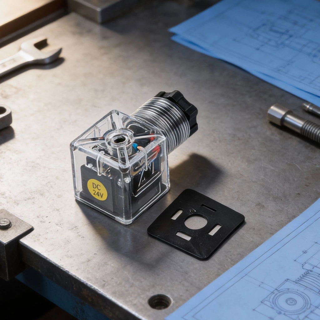 Hydraulic Valve Solenoid Coil 24 Volt for Compact Applications