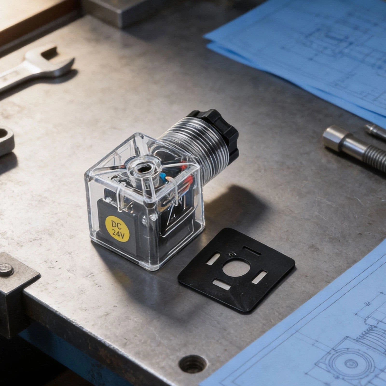 Hydraulic Valve Solenoid Coil 24 Volt for Compact Applications