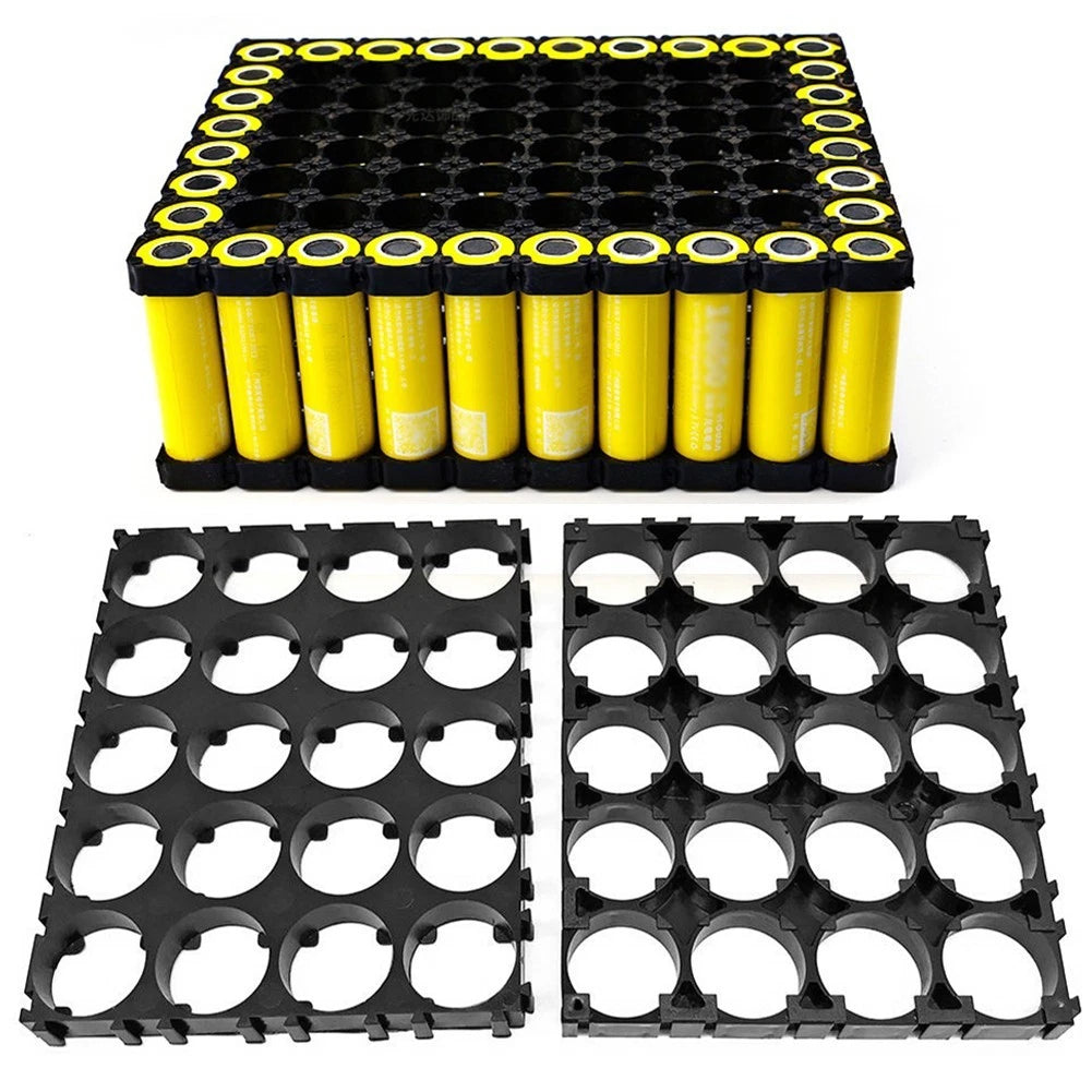 Battery Plastic Frame for 18650 Battery Packs (4x5)