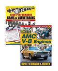 Cams & Valvetrains + AMC V-8 Engine Rebuild Guide (2 Books)