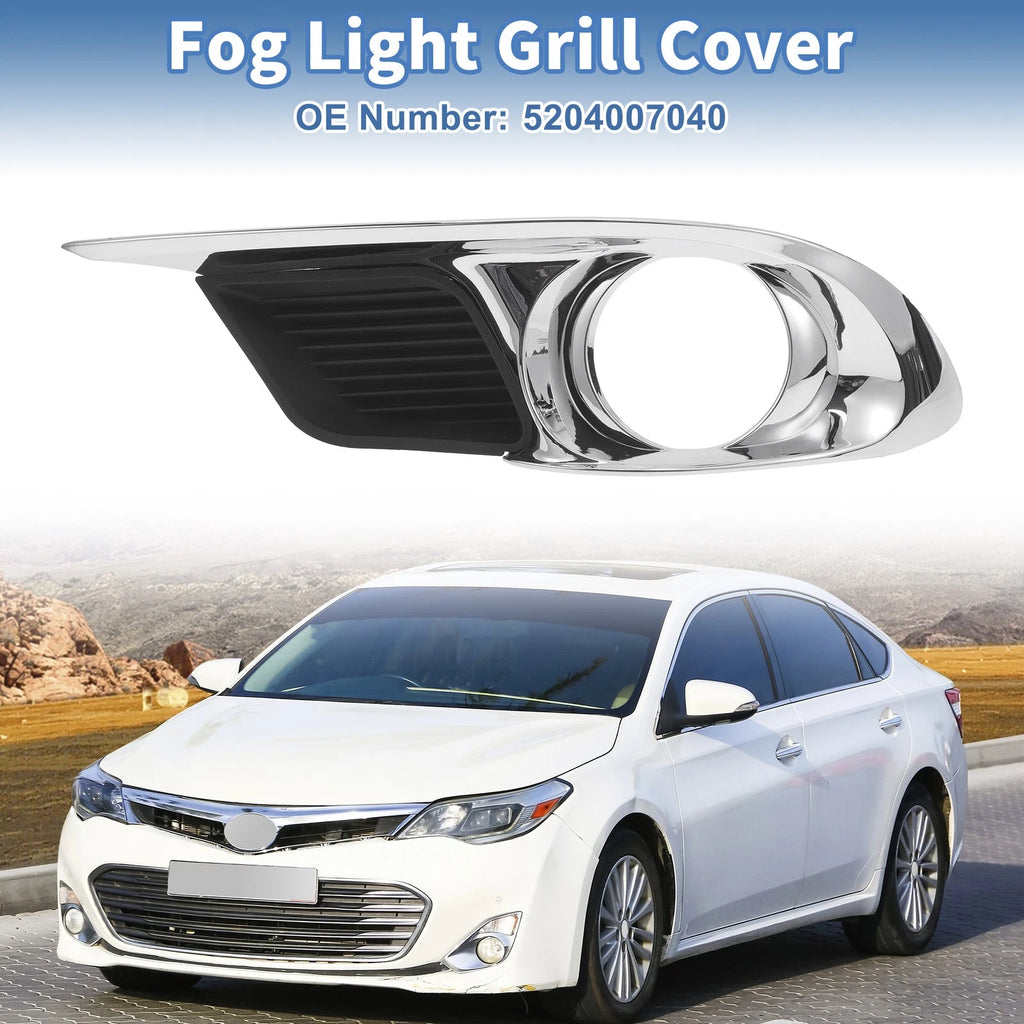 Front Left Fog Light Grill Replacement for Toyota Avalon (2011–2012)