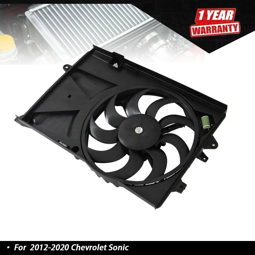 Radiator Cooling Fan Assembly for Chevrolet Sonic (2012–2020)