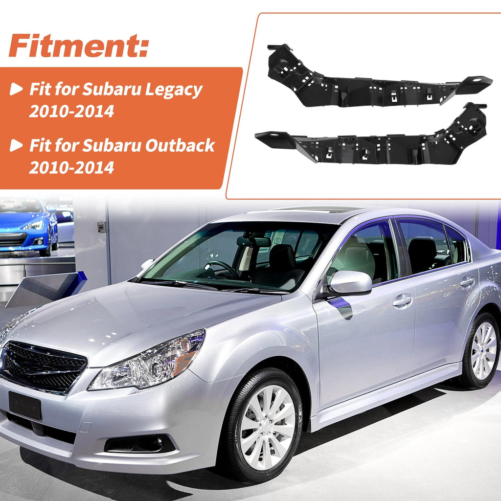 Bumper Bracket Replacement 1 Pair for Subaru Legacy Outback (2010–2014)