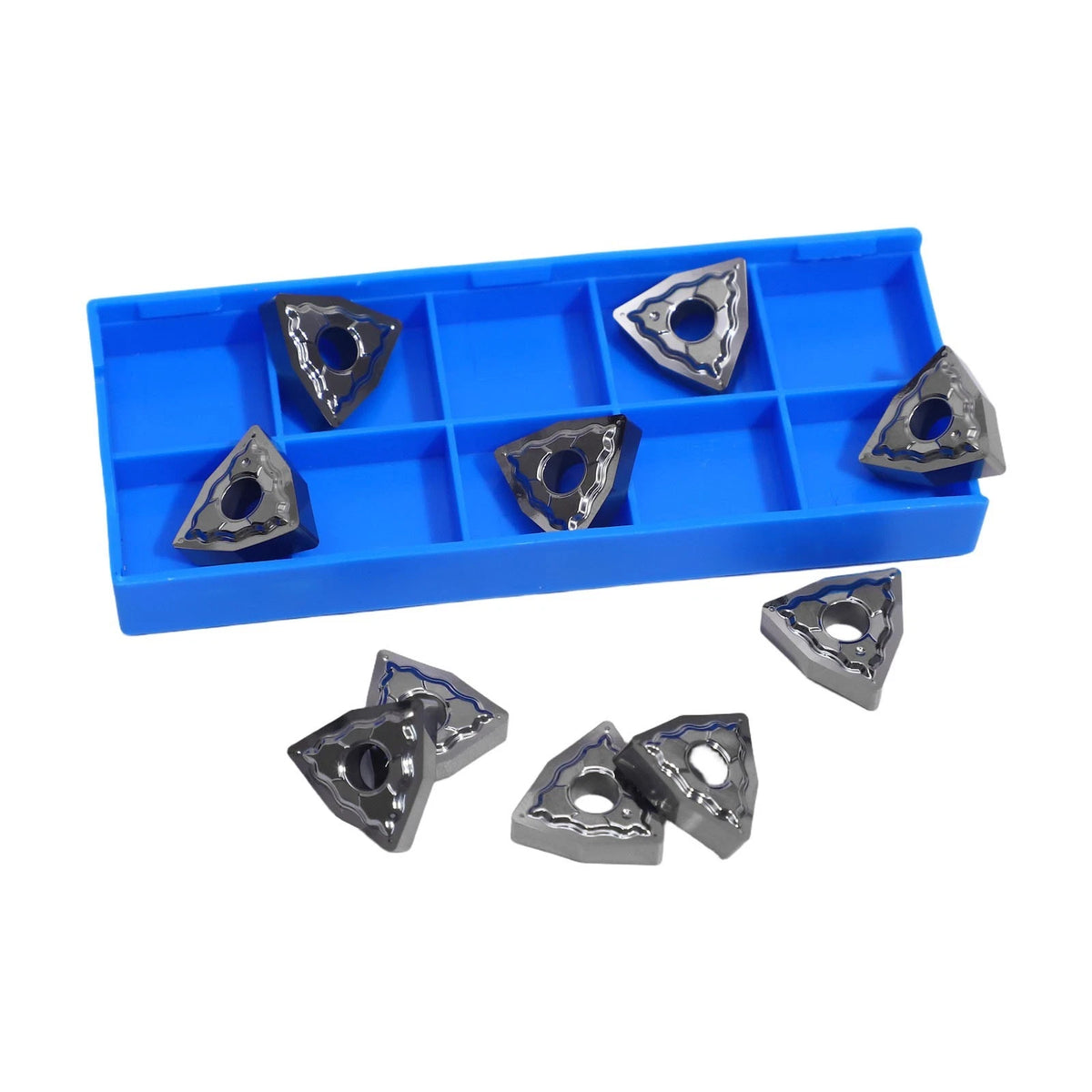 10pcs WNMG080408HA Carbide Inserts for Aluminum Cutting
