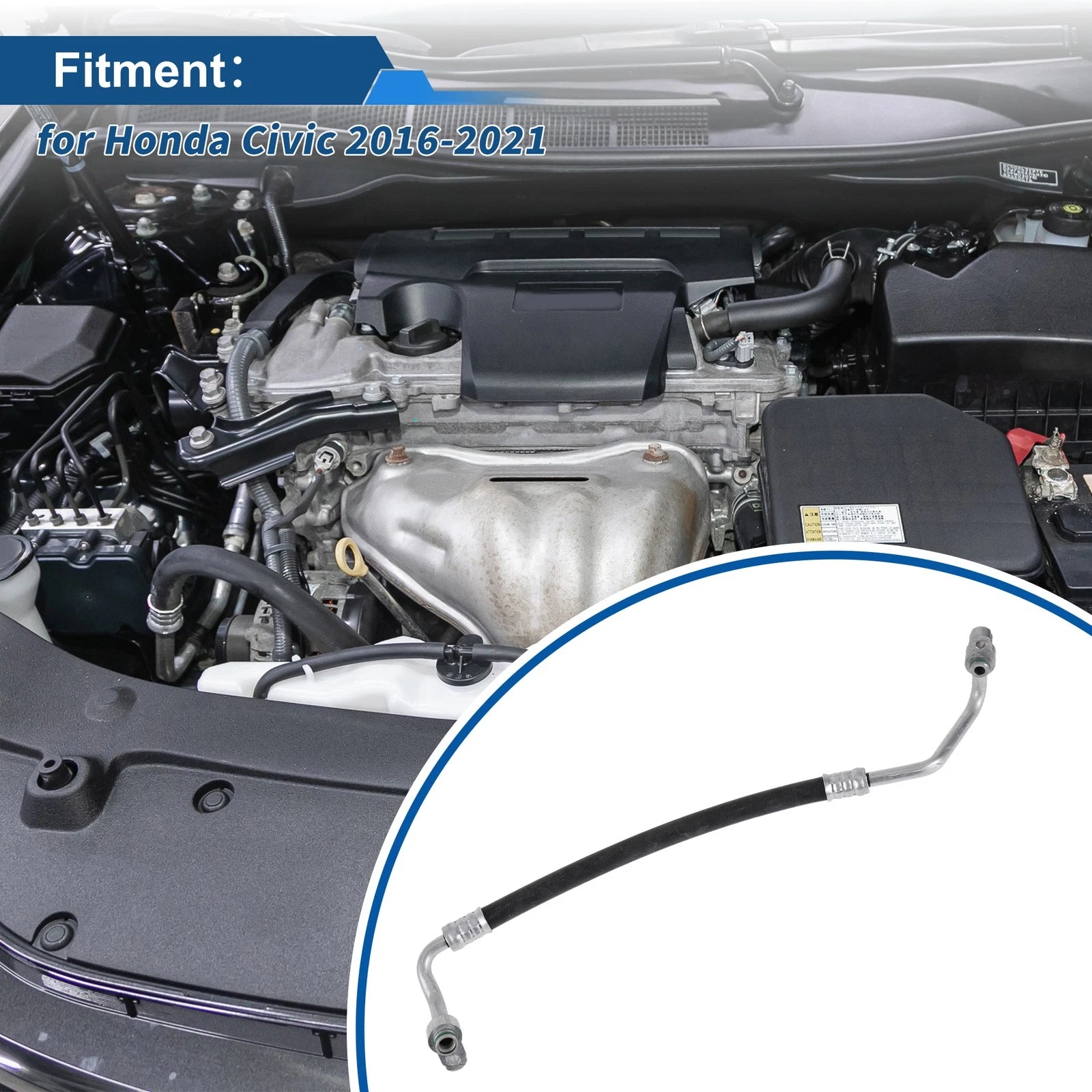 A/C Refrigerant Liquid Hose for Honda Civic (2016–2021)