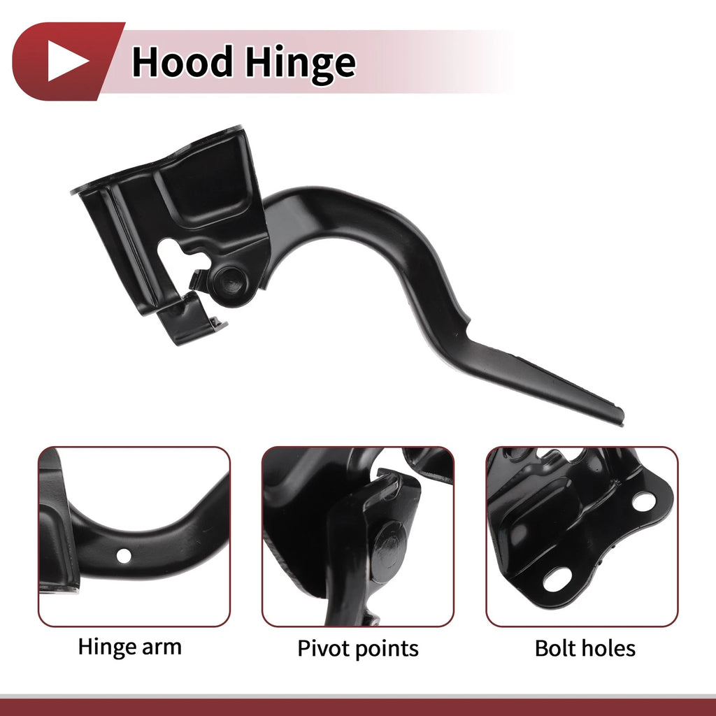 Hood Hinge for Toyota Vios (2014) Left Side 1 pcs