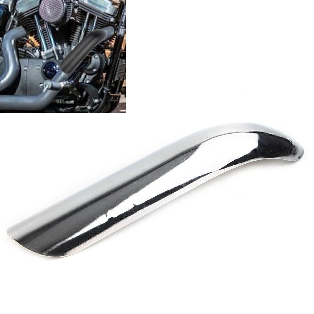Curved Exhaust Muffler Pipe Heat Shield Cover for Harley