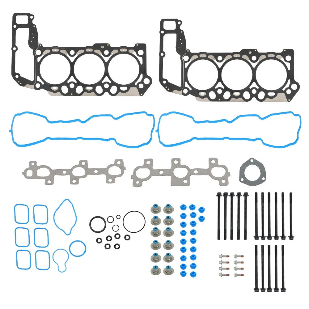 Cylinder Head Gasket Set with Head Bolts for Jeep Dodge Mitsubishi (2005–2012)