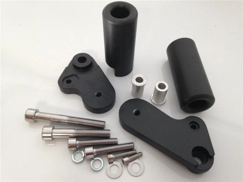 No Cut Frame Slider Protector for Yamaha YZF R1 (2009–2012) - Black