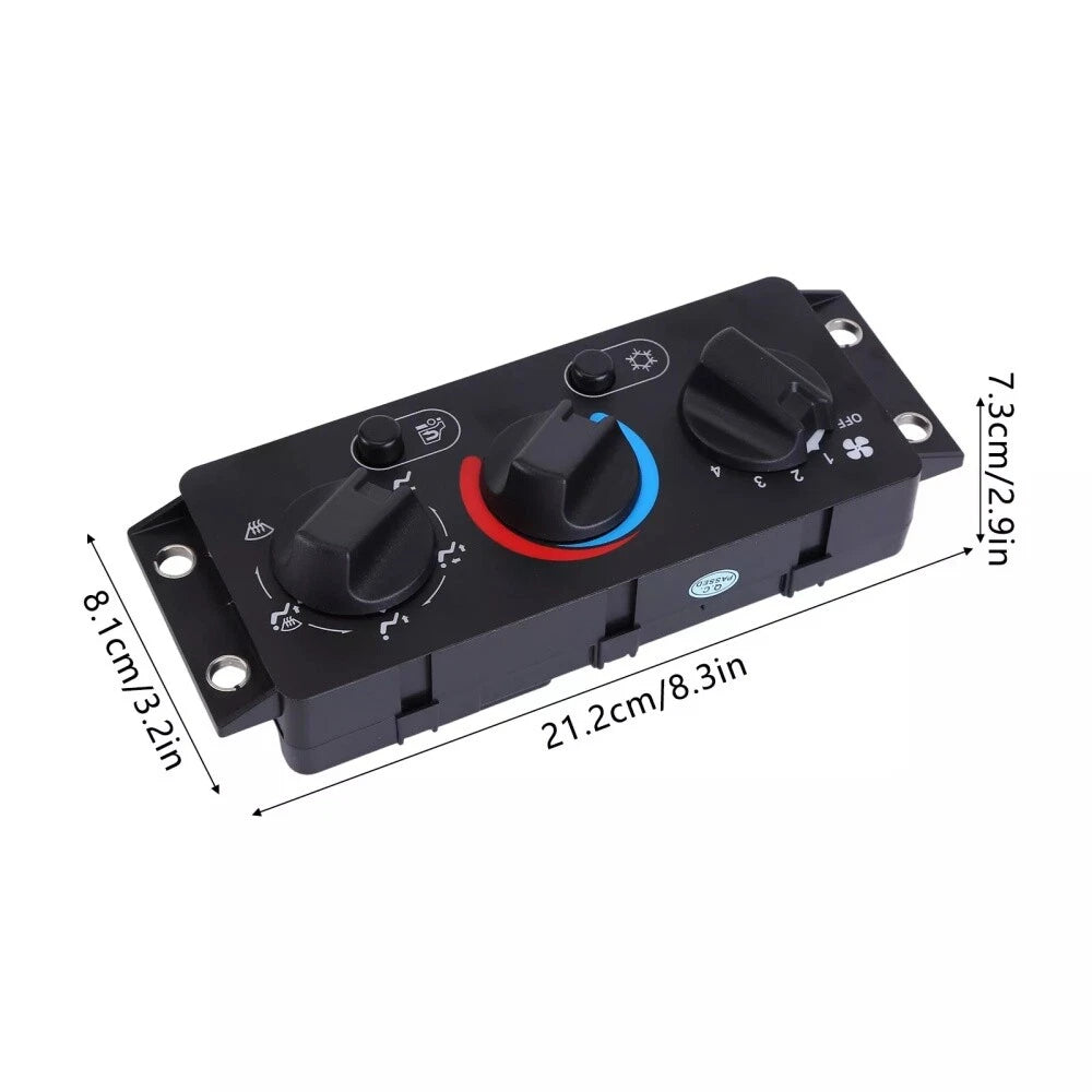 HVAC Temperature Control Panel for Mack CHU CXU (2007–2019) 20992943, 25110700