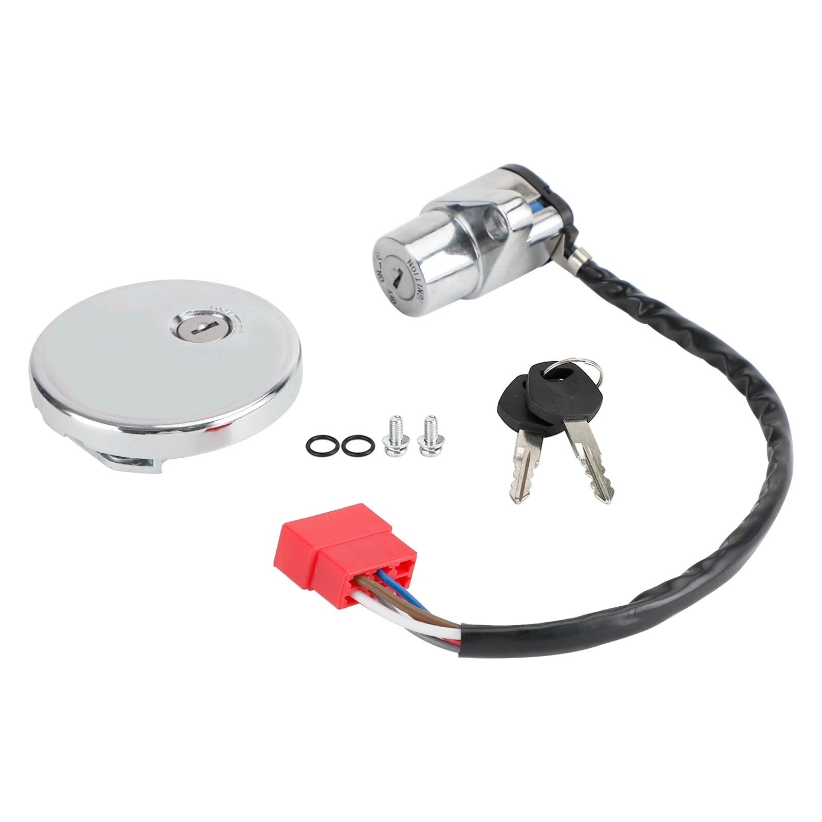 Ignition Switch & Fuel Tank Cap for Kawasaki Vulcan 800 (1996–2006)