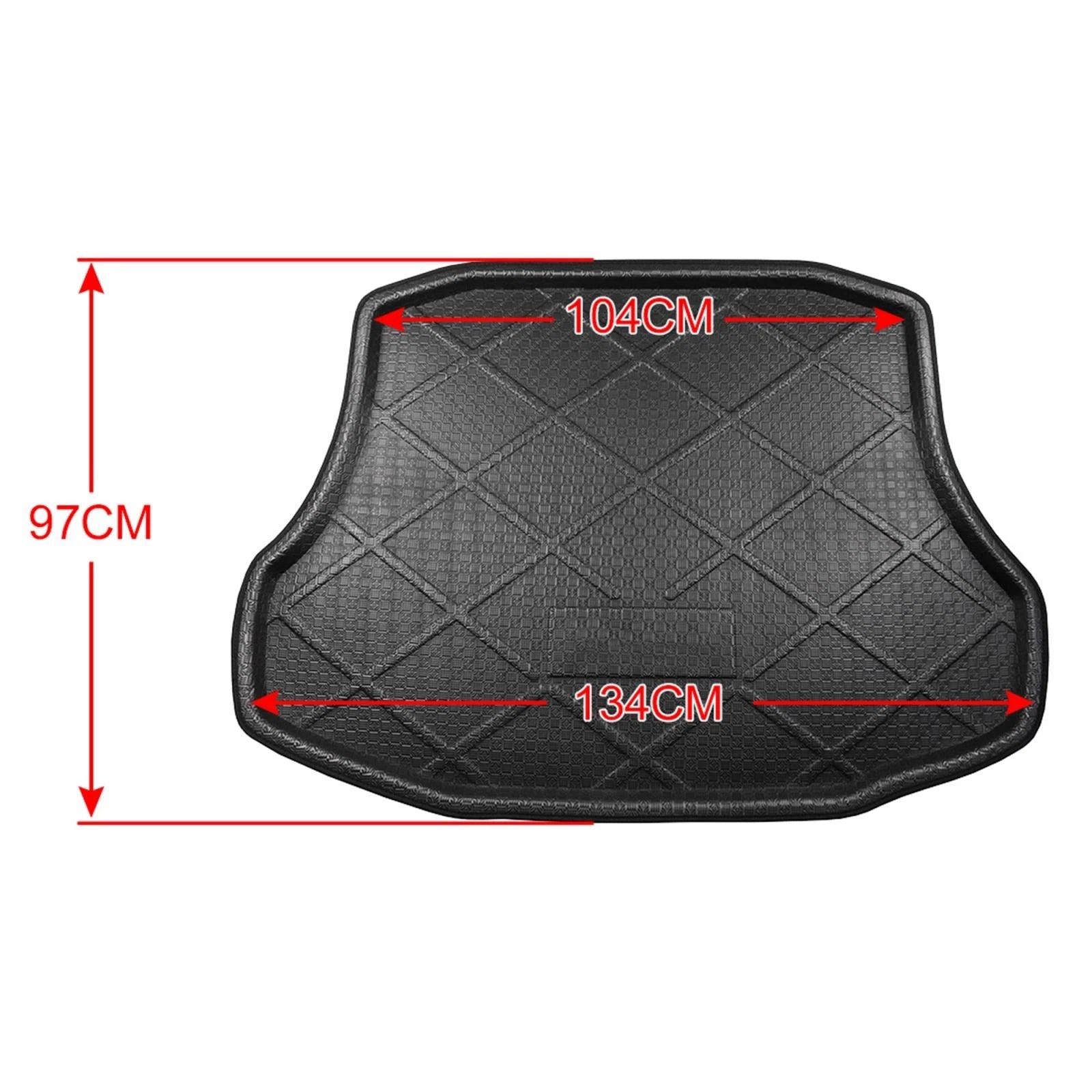 Cargo Trunk Tray Cargo Liner Rear Trunk Floor Mat for Honda Civic (2006–2011)