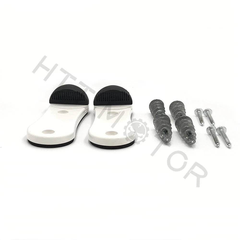 1 Pair Ski Snowboard Wall Mount for Universal Fit (Durable, Rotate, Rubber)