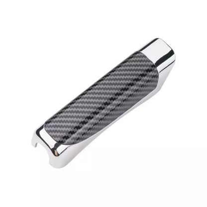 Handbrake Cover for - Carbon Fiber, Silver ABS