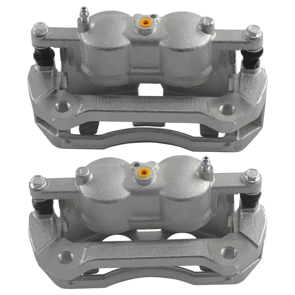 2X Front Brake Calipers Assembly Kit for F-150 (2012–2016) 18B5405
