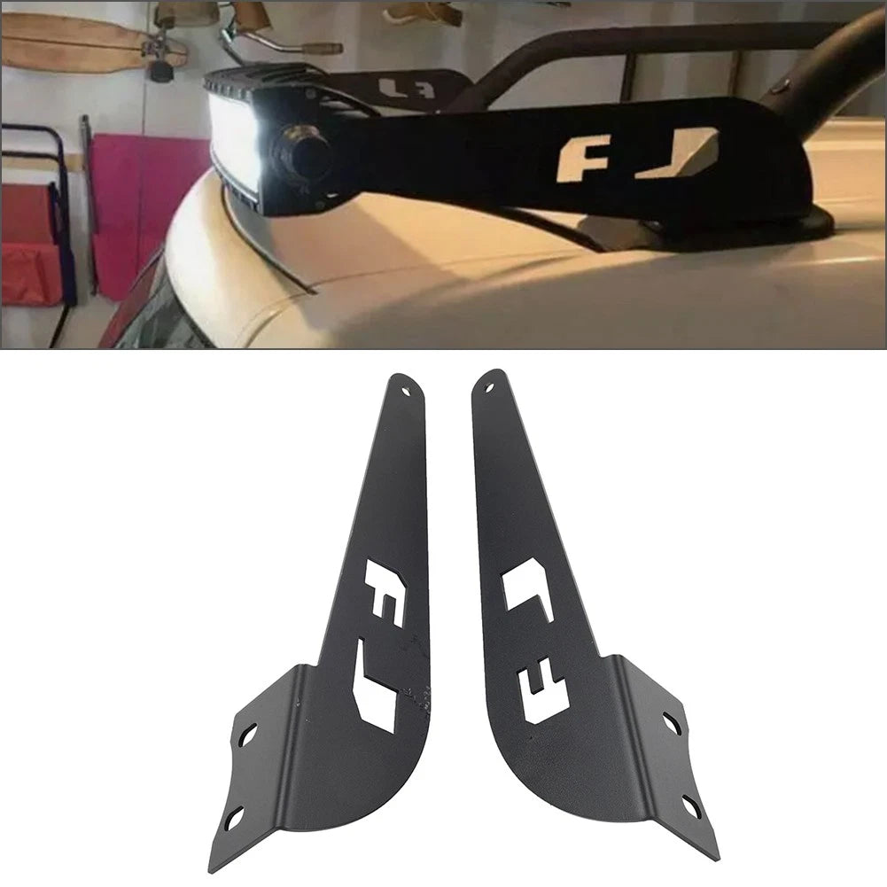 Pair Light Bar Mount Bracket for Toyota FJ Cruiser (2007–2014)