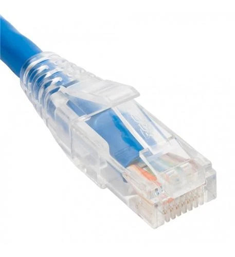 Set of 25 Cat5e Patch Cords with Clear Boot for (1')